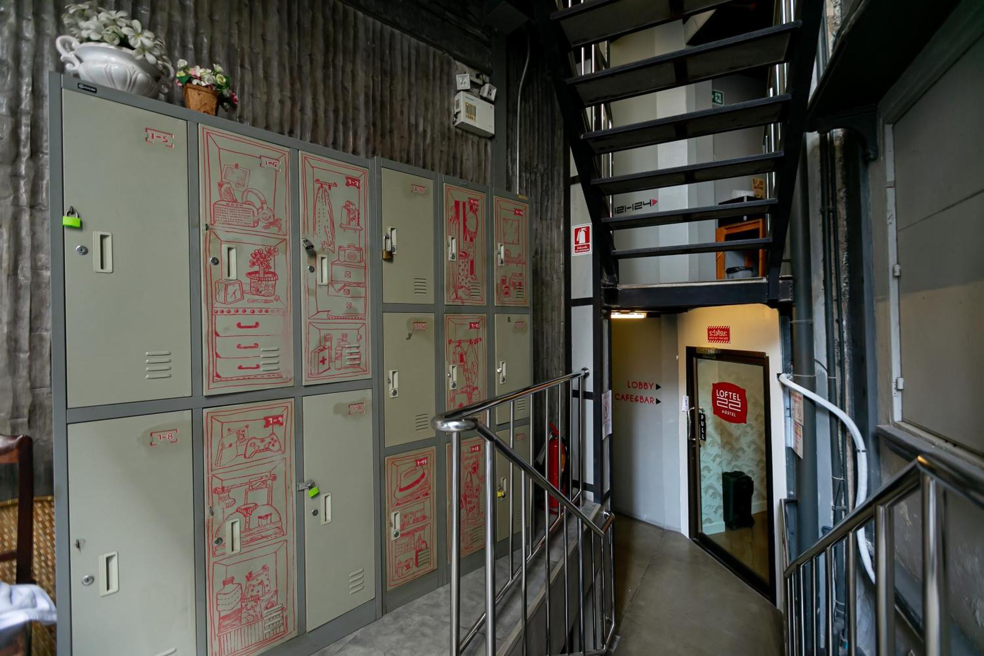 Loftel 22 Hostel Bangkok Eksteriør bilde